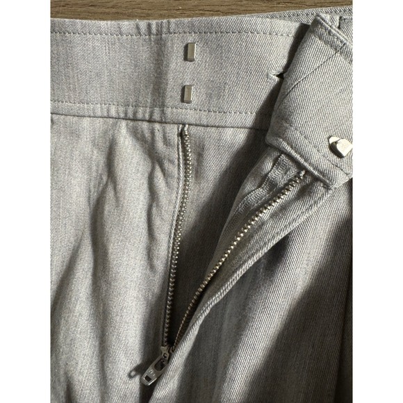 Everlane Draper tapered pants Grey Pleated High Waisted Trousers Women's 
Size 6 - Picture 9 of 12